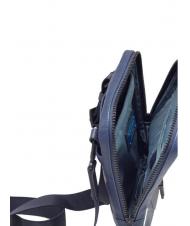 PIQUADRO FINN Geanta iPad Mini albastru - Genți de umăr bărbați - 3