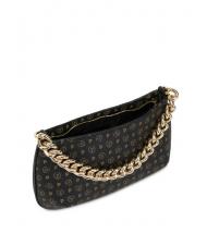 POLLINI HERITAGE Geantă de umăr cu mâner cu lanț negru - Genți femei - 5