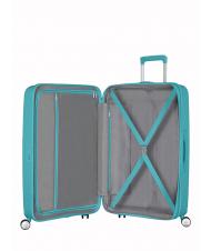 AMERICAN TOURISTER Troler Linia SOUNDBOX, dimensiuni mari, extensibilă tonic turcoaz - Trolere rigide - 2