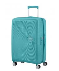 AMERICAN TOURISTER SOUNDBOX SPINNER Troller mediu, extensibil tonic turcoaz - Trolere rigide - 3