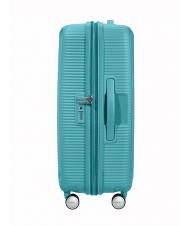 AMERICAN TOURISTER SOUNDBOX SPINNER Troller mediu, extensibil tonic turcoaz - Trolere rigide - 4