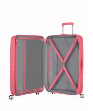 AMERICAN TOURISTER SOUNDBOX SPINNER Troller mediu, extensibil coral sărutat de soare - Trolere rigide - 2