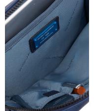 PIQUADRO FINN Geanta iPad, din piele albastru - Genți de umăr bărbați - 4