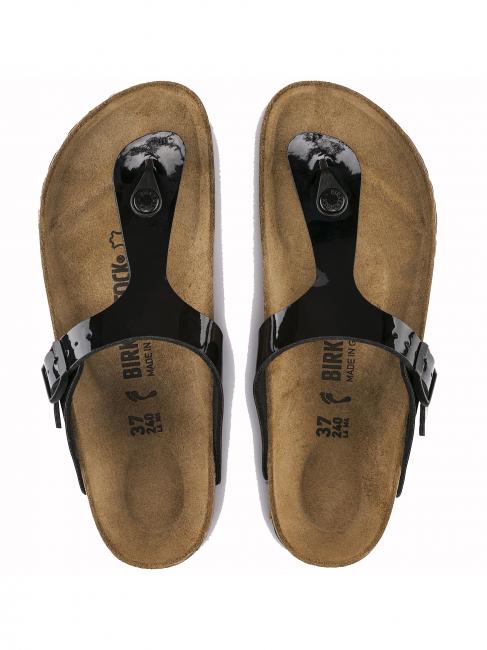 GIZEH Lac Birko-Flor negru - Pantofi unisex