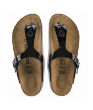 BIRKENSTOCK GIZEH Lac Birko-Flor negru - Pantofi unisex - 3