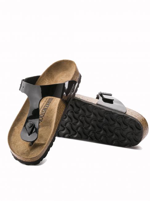 GIZEH Lac Birko-Flor negru - Pantofi unisex