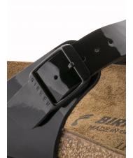 BIRKENSTOCK GIZEH Lac Birko-Flor negru - Pantofi unisex - 6