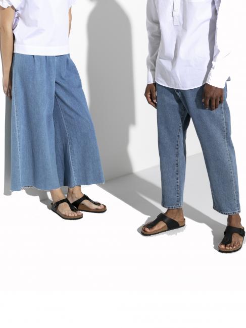 GIZEH Lac Birko-Flor negru - Pantofi unisex