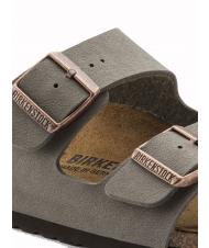 BIRKENSTOCK ARIZONA Sandale din nubuc piatră - Pantofi bărbați - 6