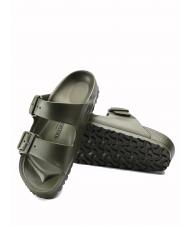 BIRKENSTOCK ARIZONA ESSENTIAL Sandale de cauciuc kaki - Pantofi unisex - 5