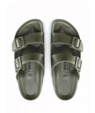 BIRKENSTOCK ARIZONA ESSENTIAL Sandale de cauciuc kaki - Pantofi unisex - 3