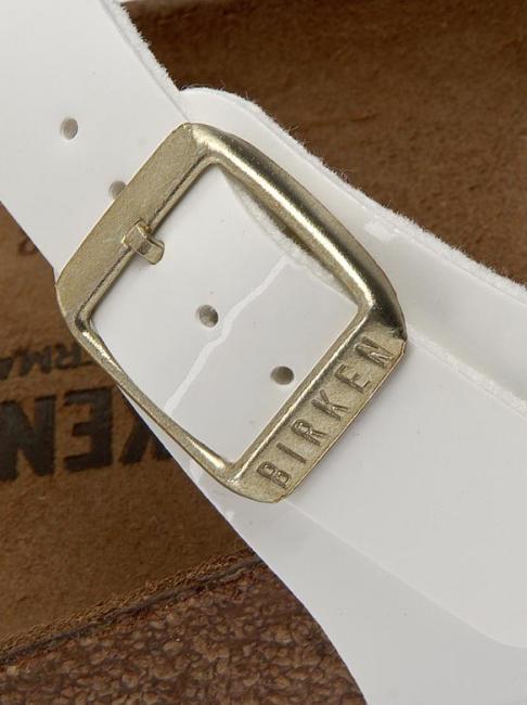 GIZEH Slapi în Birko-Flor alb - Pantofi femei