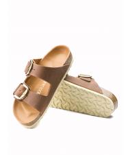 BIRKENSTOCK ARIZONA BIG BUCKLE Sandale din piele unsă coniac - Pantofi unisex - 5