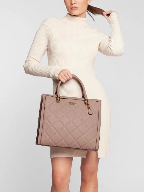 ABEY ELITE Tote Geanta de mana, cu bareta de umar palisandru - Genți femei