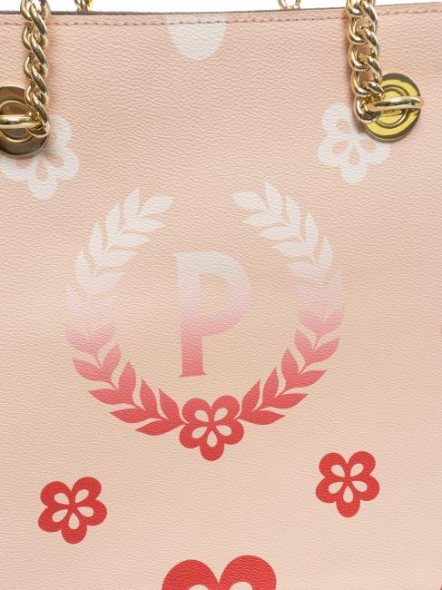 HERITAGE  Geanta de cumparaturi cu imprimeu peste tot multicolor/nud/rosu - Genți femei