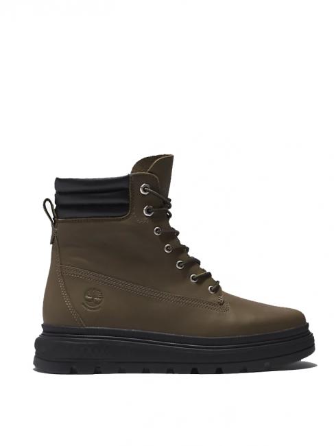 RAY CITY Botine captusite milolive - Pantofi femei