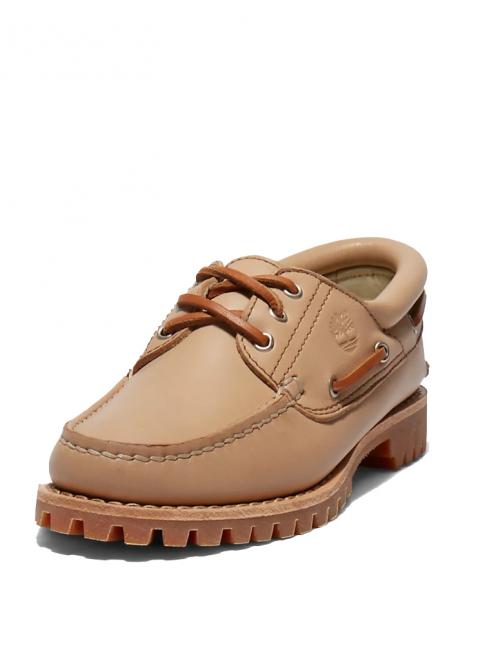 NOREEN 3-EYE Mocasini de barcă tanin - Pantofi femei