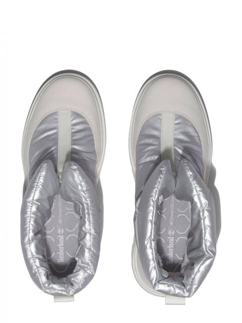 RAY CITY Cizma căptușită alb strălucitor - Pantofi femei