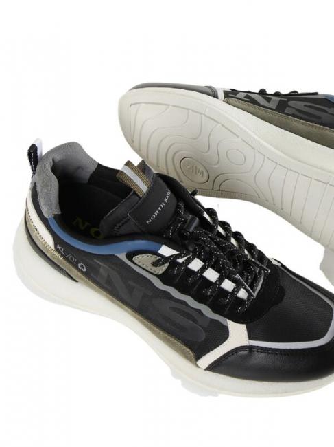 KEEL NETWORKS Adidași negru-multicolor - Pantofi bărbați