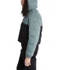 TIMBERLAND HOODER PUFFER Jacheta cu gluga verde balsam/negru - Jachete de puf pentru femei - 3