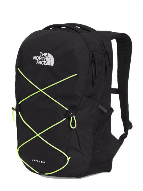 JESTER  Rucsac JESTER pentru pc 15 " tnfblackheather/ledyellow - Rucsacuri pentru școală și timp liber