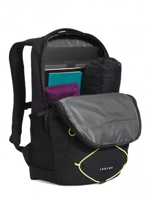 JESTER  Rucsac JESTER pentru pc 15 " tnfblackheather/ledyellow - Rucsacuri pentru școală și timp liber