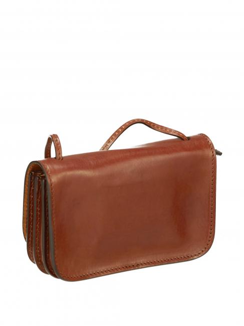 RUSTICI Geanta de umar din piele BROWN - Genți femei