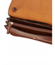 THE BRIDGE RUSTICI Geanta de umar din piele BROWN - Genți femei - 4