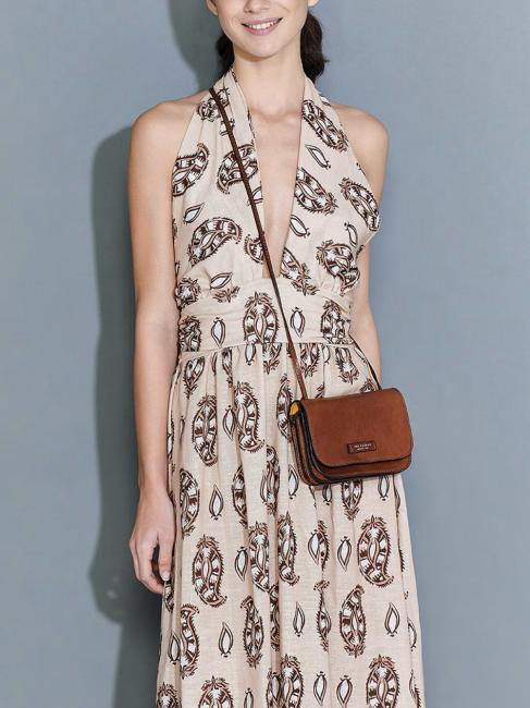 RUSTICI Geanta de umar din piele BROWN - Genți femei