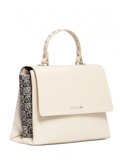 ASIA Servieta cu curea de umar BEIGE - Genți femei