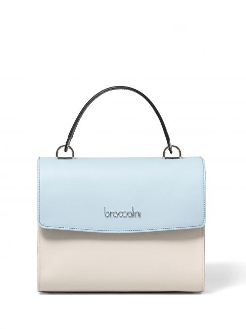 ALICIA Geantă pliabilă cu curea de umăr bej / multi - Genți femei