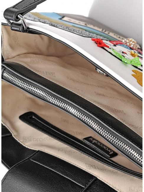 CARTOLINE ROMA Geantă shopper de umăr negru - Genți femei