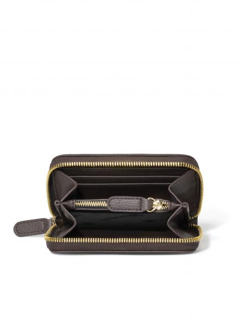 MONORANGE Portofel mediu cu fermoar Maro - Portofele femei