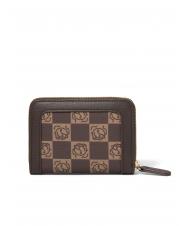 BRACCIALINI MONORANGE Portofel mediu cu fermoar Maro - Portofele femei - 3