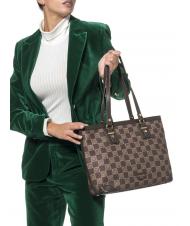 BRACCIALINI MONORANGE Geantă shopper de umăr Maro - Genți femei - 4