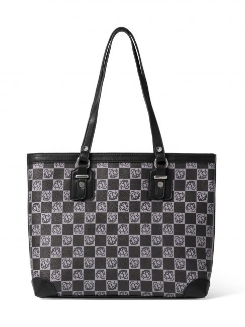 MONORANGE Geantă shopper de umăr negru - Genți femei