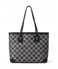 BRACCIALINI MONORANGE Geantă shopper de umăr negru - Genți femei - 3