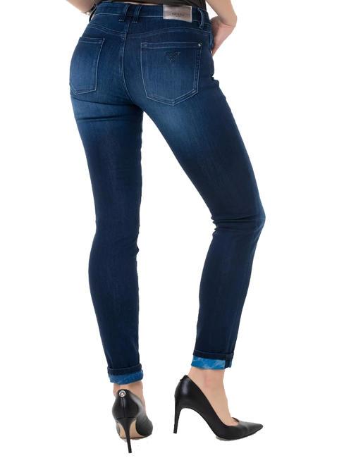 ANNETTE FOLDED blugi skinny ocean cald - Jeans