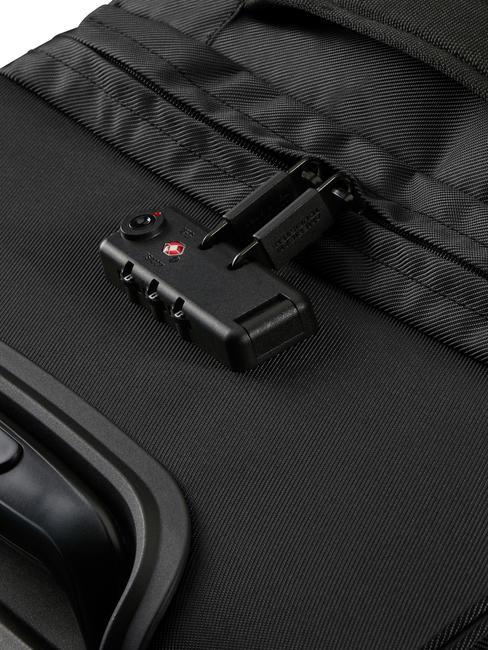 URBAN TRACK Geanta troler mare asfalt negru - Trolere semirigide