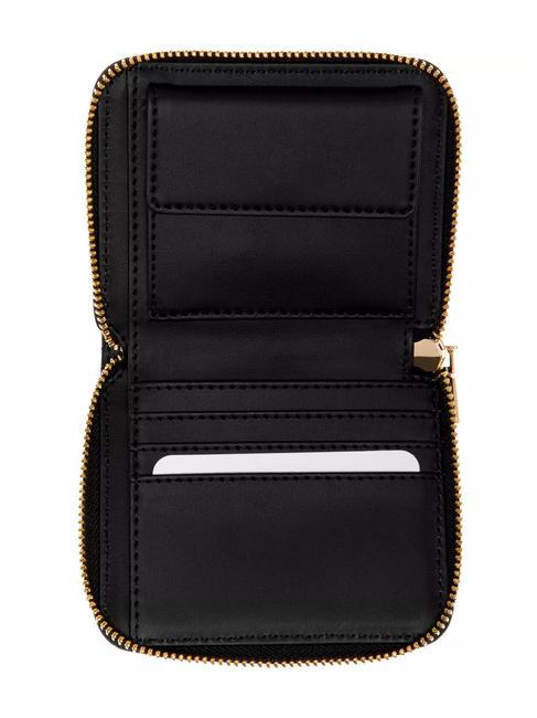 LAUREL Portofel mic cu fermoar BLACK - Portofele femei