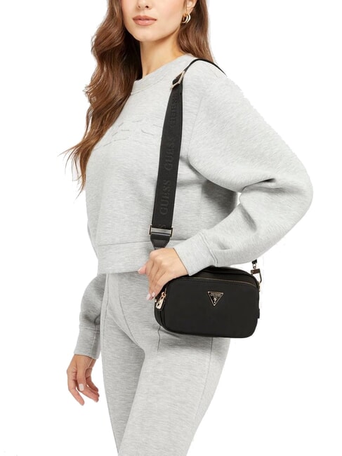 ECO GEMMA Mini geantă pentru cameră de umăr BLACK - Genți femei