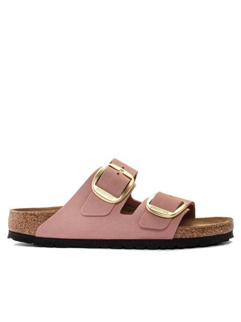 ARIZONA BIG BUCKLE Papuc din piele nubuck trandafiri vechi - Pantofi femei