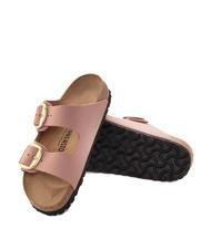 BIRKENSTOCK ARIZONA BIG BUCKLE Papuc din piele nubuck trandafiri vechi - Pantofi femei - 4
