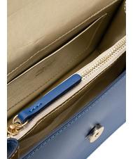 TOSCA BLU LILY  Geanta mini de umar, din piele electric albastru - Genți femei - 3