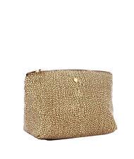 BORBONESE CLASSICA POUCH MEDIUM Frumuseţe beiger mare - Genți plic și truse - 2