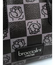 BRACCIALINI MONORANGE Mini geanta cu bareta de umar negru - Genți femei - 4