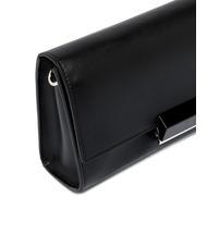 GIANNI CHIARINI LILY Pocheta din piele cu curea de umar negru - Genți femei - 4
