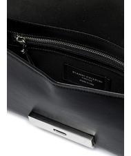 GIANNI CHIARINI LILY Pocheta din piele cu curea de umar negru - Genți femei - 5