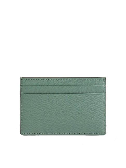 CAMELIA Suport card din piele verdeturi minerale - Portofele femei