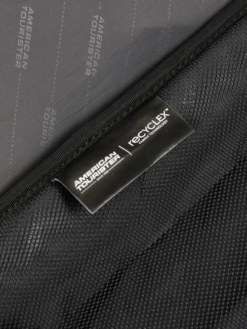 URBAN TRACK Geanta pentru bagaj de mana troler asfalt negru - Bagaje de mână